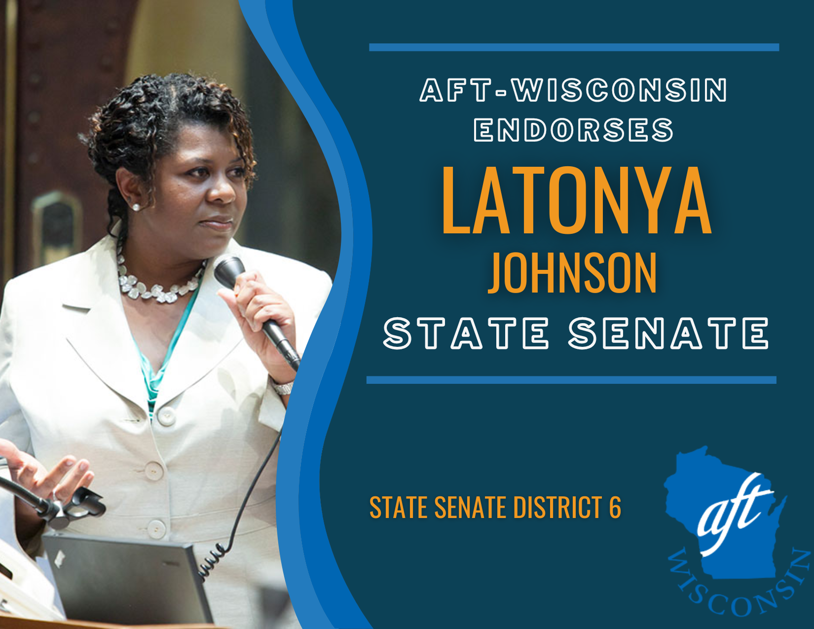 LaTonya Johnson Endorsement for State Senate District 6