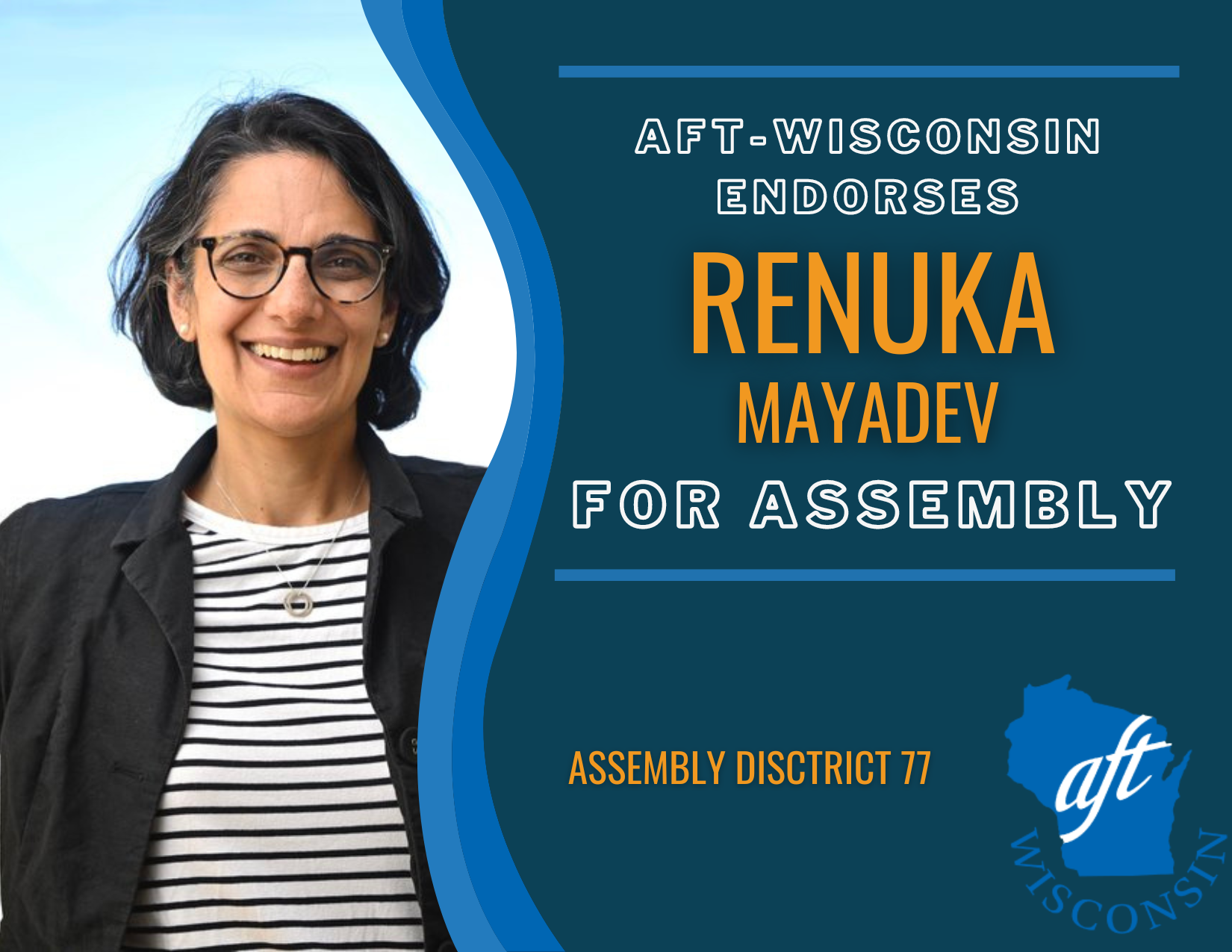 Renuka Mayadev for AD 77