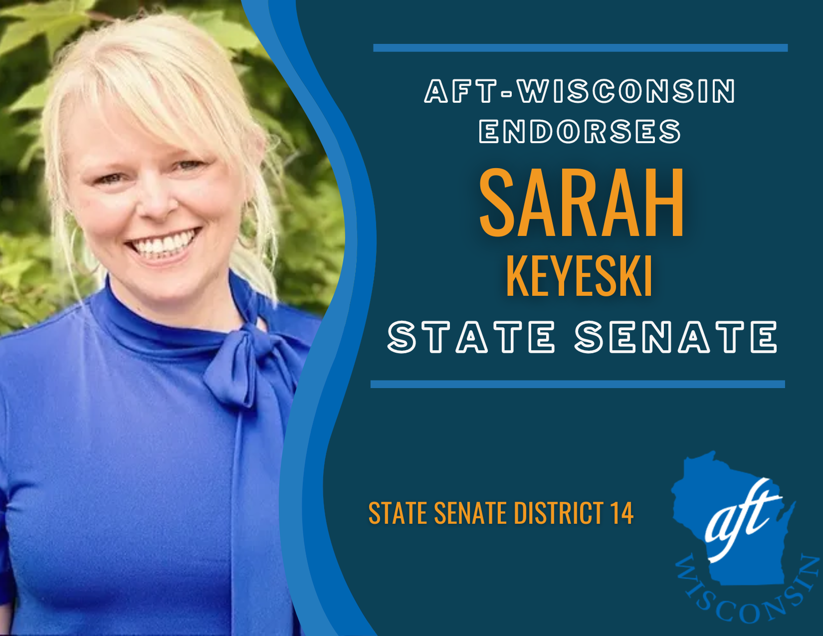 Sarah Keyeski Endorsement for State Senate District 14